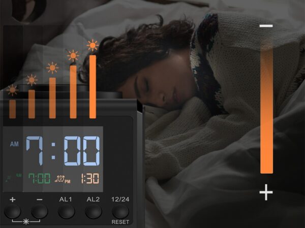 Newest Charger station 240W All-In-One Digital Clock Wireless Charger Cross-Border Private Model Multi-Function Alarm and Wireless Charging Features - 图片 7